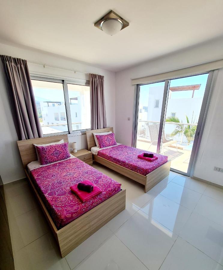 Modern Villa, 4 Bedrooms, Private Pool, Close To Coral Bay Strip Pegeia Eksteriør billede