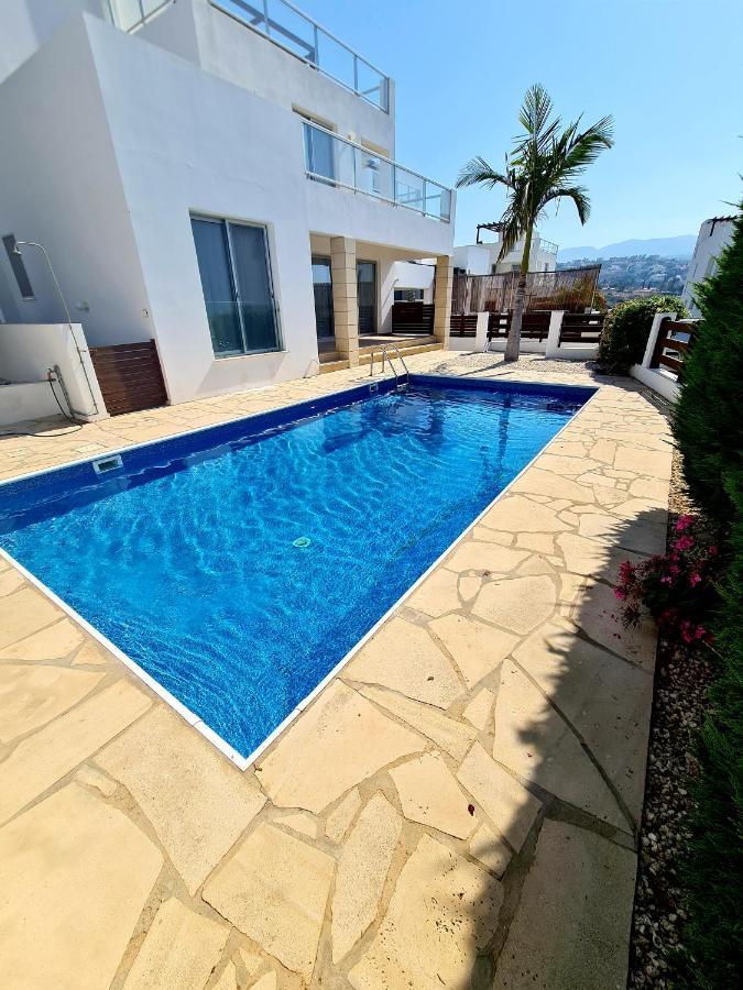 Modern Villa, 4 Bedrooms, Private Pool, Close To Coral Bay Strip Pegeia Eksteriør billede